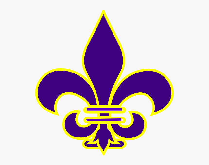 Fleur De Lis Png - Fleur De Lis Red, Transparent Png, Free Download