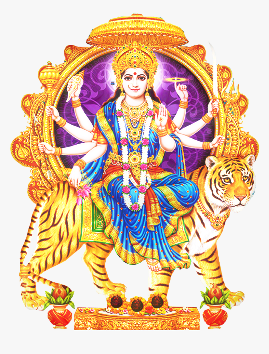 Durga Image Png New, Transparent Png - kindpng