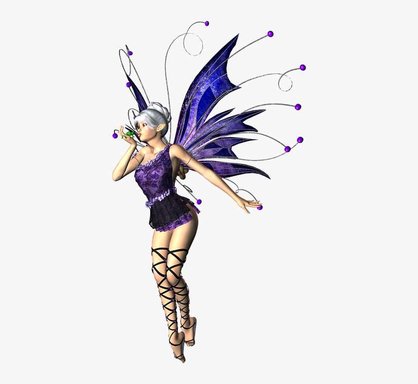 Girl, Woman, Fairy, Elf, Png, Wings - Transparent Background Fairy Png, Png Download, Free Download