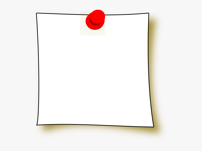 Transparent Blank Post It Note Png - Paper, Png Download, Free Download