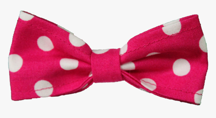 Polka Dot Pink Bow With White Polka Dots Hd Png Download Kindpng - pink bows roblox
