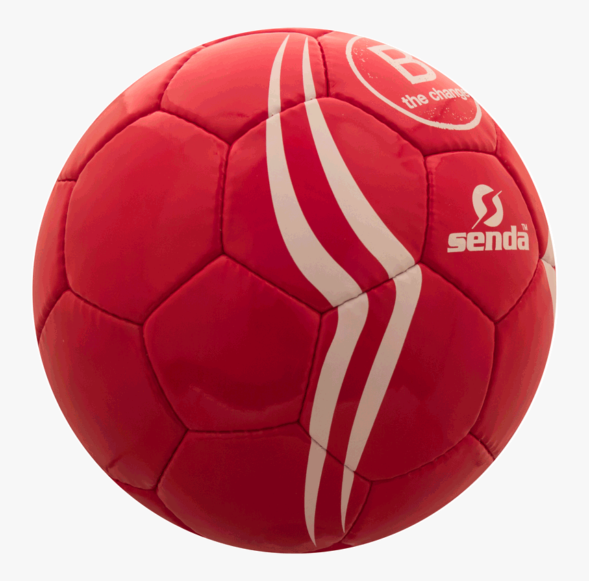 Football Ball Png - Red Soccer Ball Png, Transparent Png, Free Download
