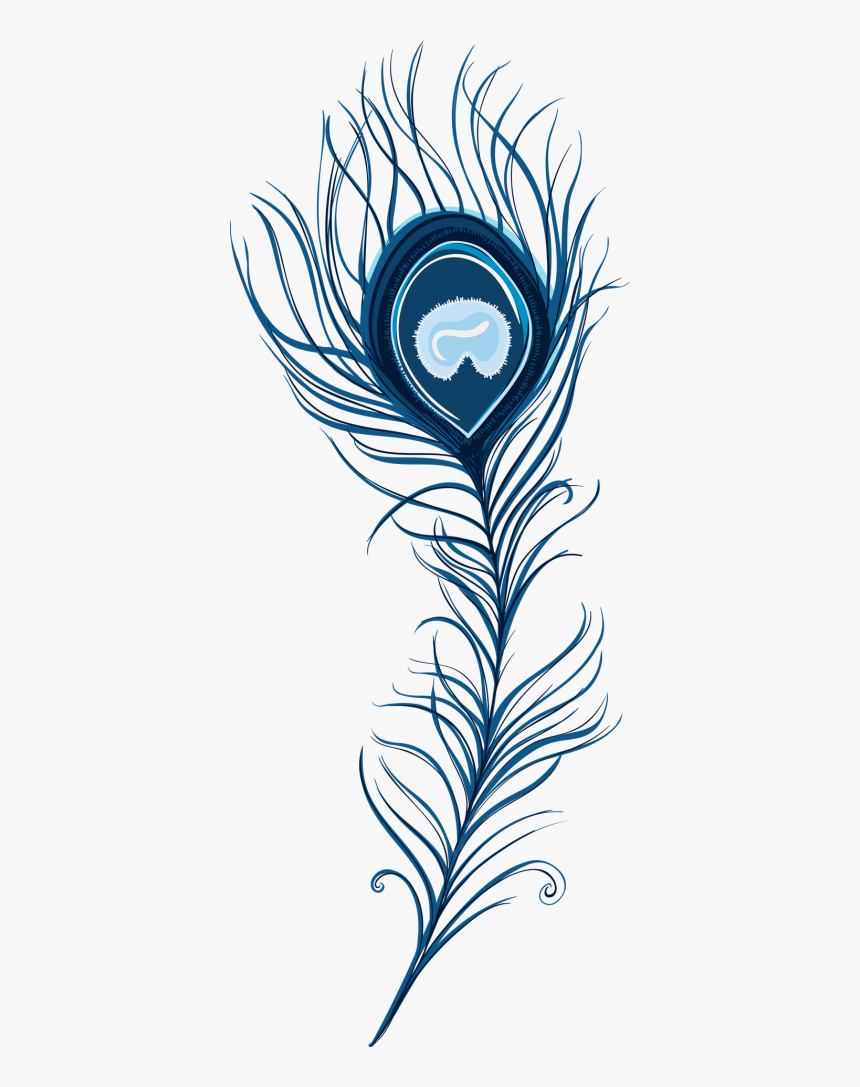 Peacock Feather Clipart Pic Png Images - Peacock Feather Clipart Png, Transparent Png, Free Download