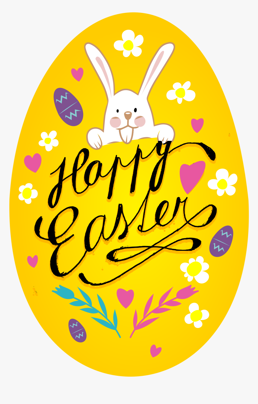 Colorful Cute Easter Clip Art Instant Download Printable Easter Clipart
