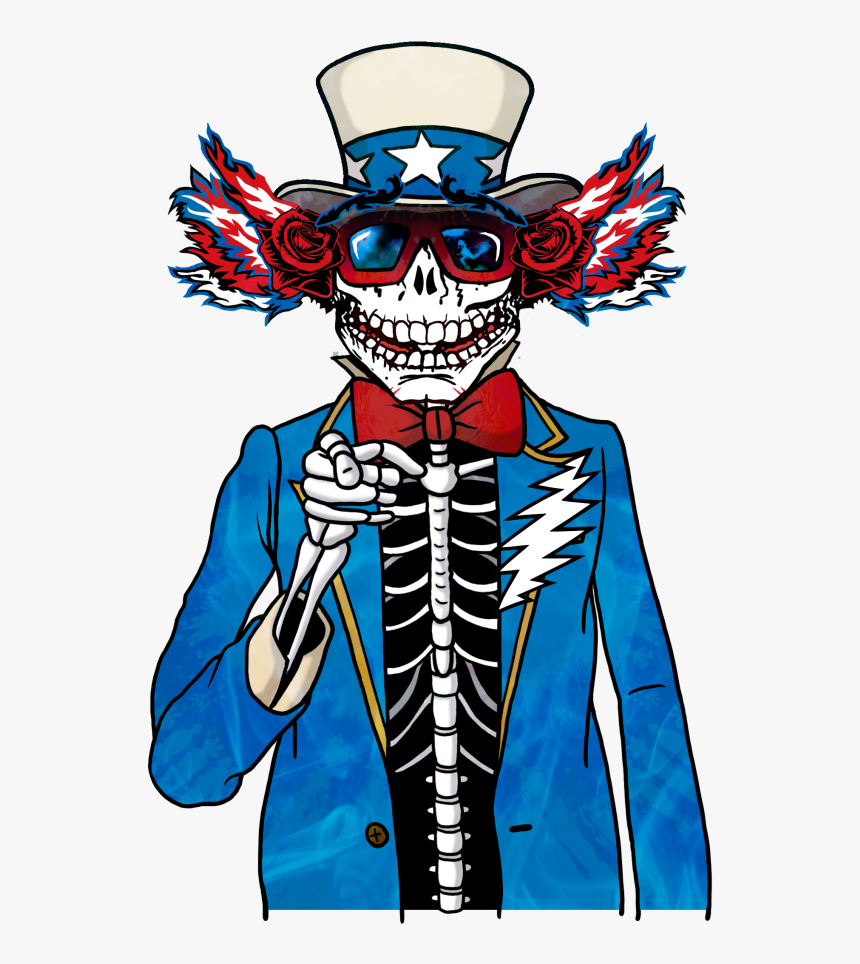 Grateful Dead Uncle Sam Suit, HD Png Download, Free Download