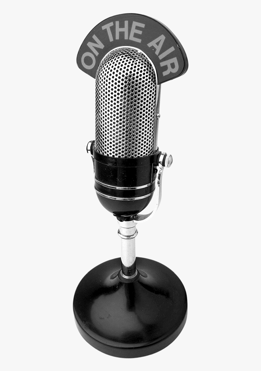 Transparent Old Microphone Png - Microfone Old Radio Png, Png Download, Free Download