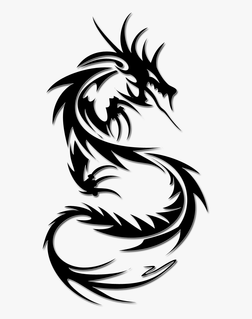 Dragon Tattoo - Tattoo Png, Transparent Png, Free Download