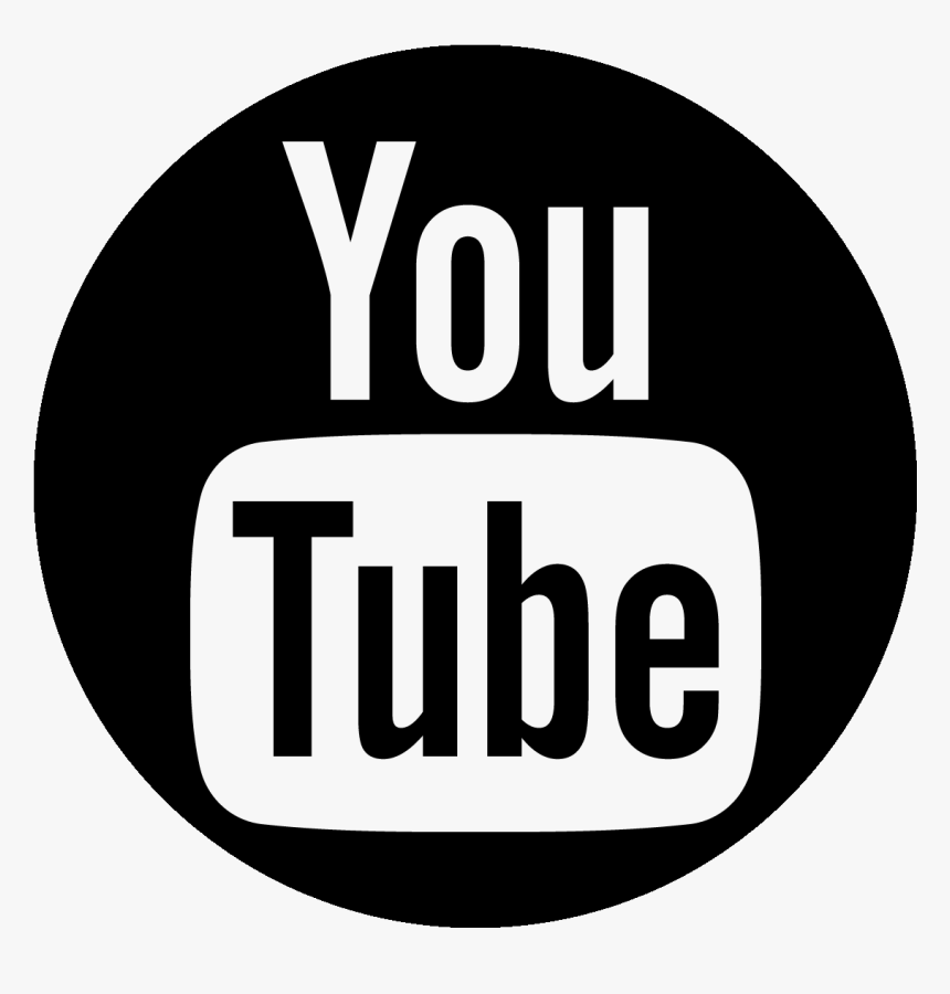 Youtube Logo Black, HD Png Download, Free Download