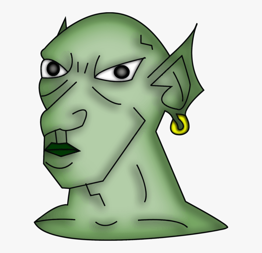 The Elder Scrolls Clipart Skyrim Png - Goblin Mixed With An Elf, Transparent Png, Free Download