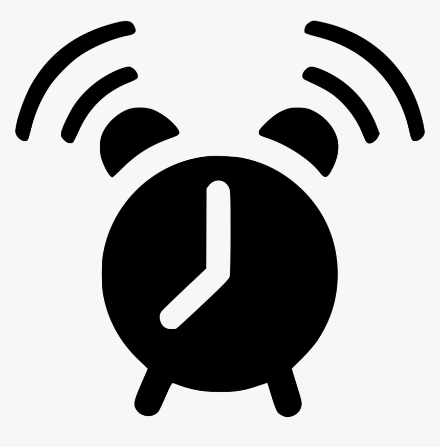 Wake Up Png - Ringing Alarm Clock Icon, Transparent Png, Free Download
