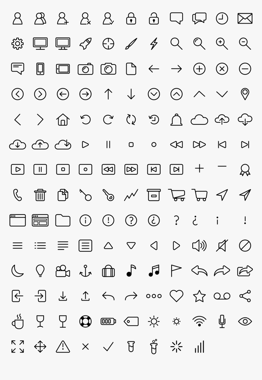 Free Png Icons - Icon, Transparent Png - kindpng