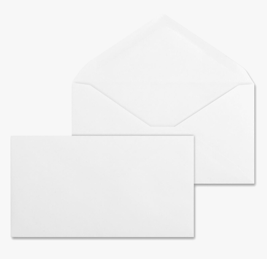 Commercial White Envelopes Open Side - Envelope, HD Png Download, Free Download