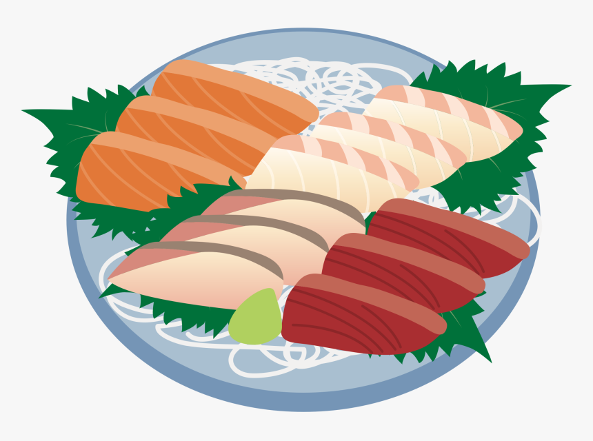 Transparent Sushi Clipart Png - ซา ซิ มิ การ์ตูน, Png Download, Free Download