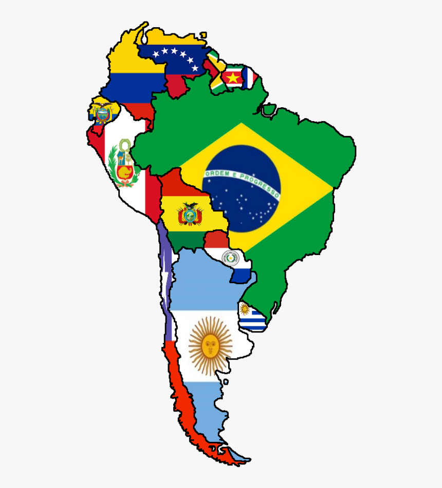 Janubiy amerika. Карта Южной Америки с флагами. Латинская Америка материк. Латинская Америка Континент. LATAM латинская Америка.