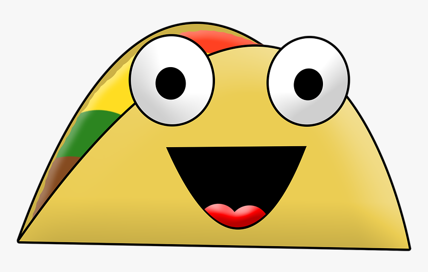 Cartoon Taco Free Illustration Taco Cartoon Silly Food - Cartoon Taco Png, Transparent Png, Free Download