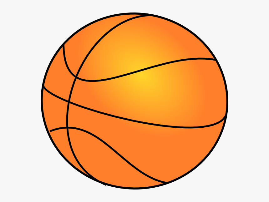 Basketball1 Clip Art - Transparent Basketball Clip Art, HD Png Download, Free Download