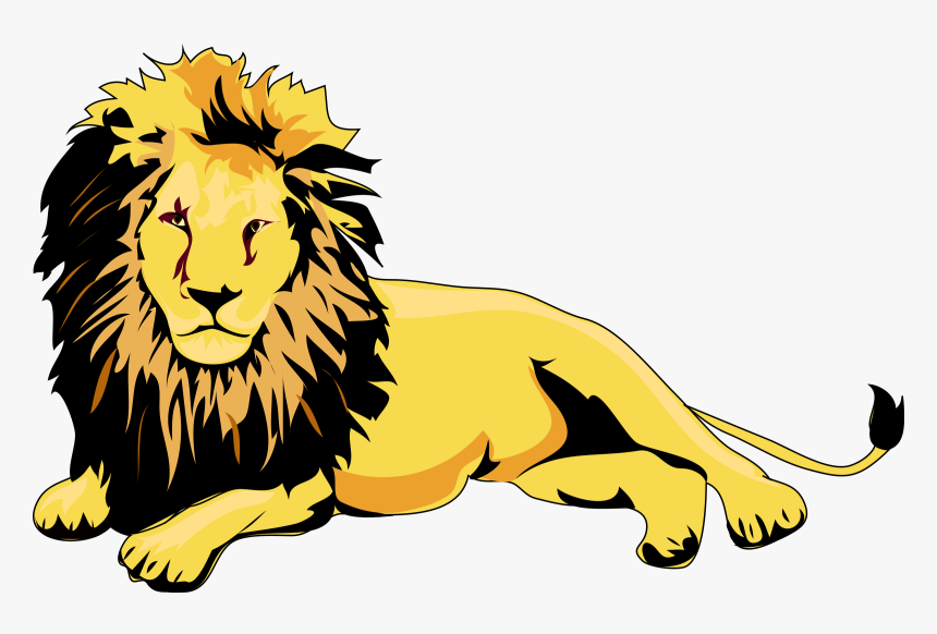 Lion Clipart Sleep - Lion Clipart, HD Png Download, Free Download