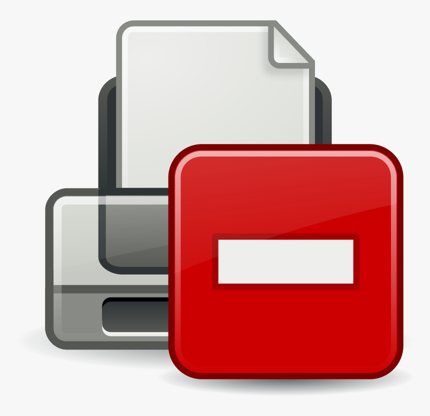 Printer Error Icon, HD Png Download, Free Download