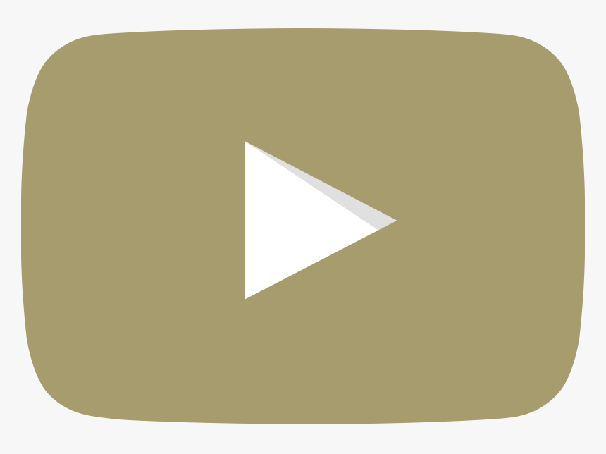 Youtube Icon Gold Hd Png Download Kindpng