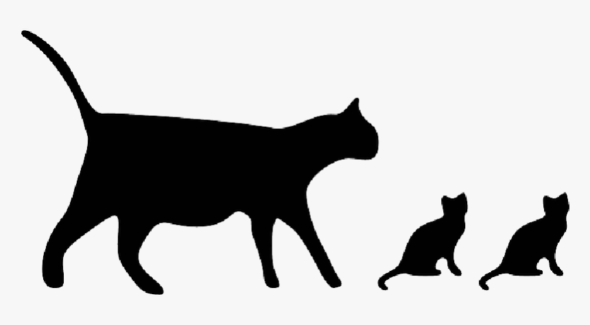 Cat, Black, Icon, Silhouette, Mammals, Cats, HD Png Download, Free Download