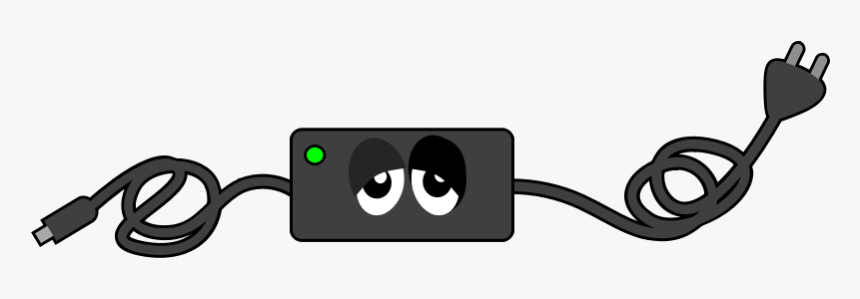 Power Clipart Computer Charger - Computer Charger Clipart, HD Png Download, Free Download