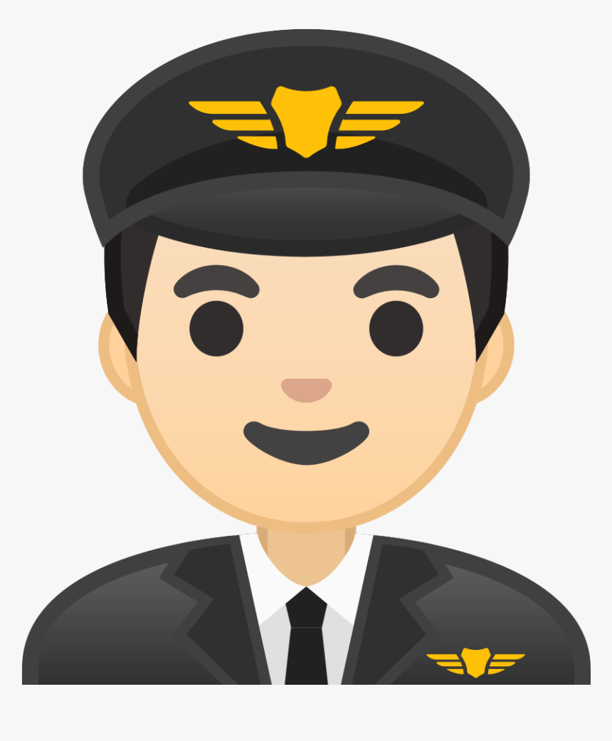 Pilot Clipart Transparent - Emoji Piloto, HD Png Download, Free Download