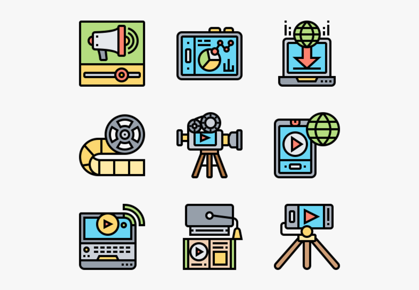 Online Streaming - Cyber Security Icon Set, HD Png Download, Free Download