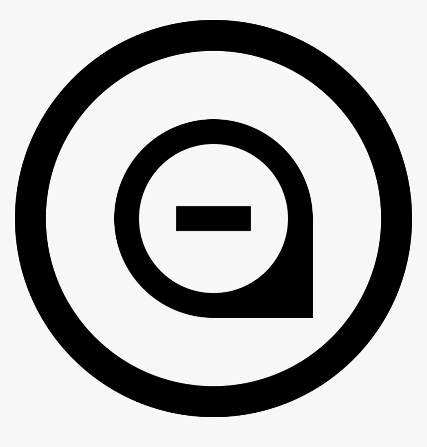 Marker Minus Sign In Circular Symbol Comments - Number 3 With A Circle, HD Png Download, Free Download