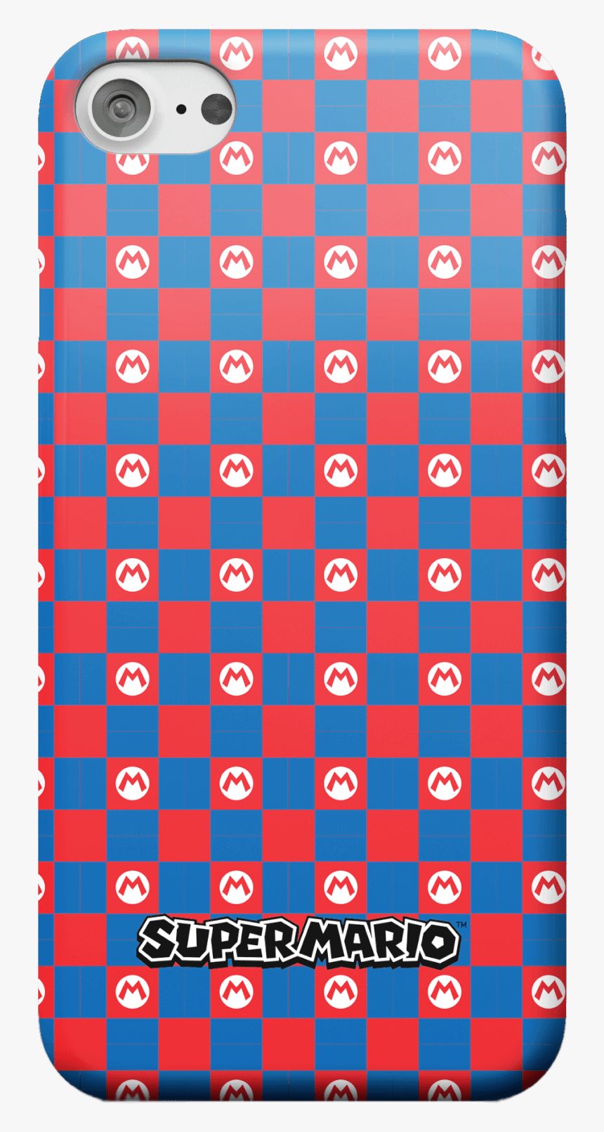 Nintendo Super Mario Checkerboard Pattern Phone Case - Mobile Phone Case, HD Png Download, Free Download