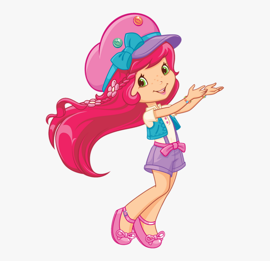 Strawberry Shortcake, Creations, Girlfriends, Cartoon, - Strawberry Shortcake Charlotte Aux Fraises, HD Png Download, Free Download