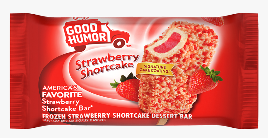 Good Humor Strawberry Shortcake Ice Cream Bar, HD Png Download - kindpng