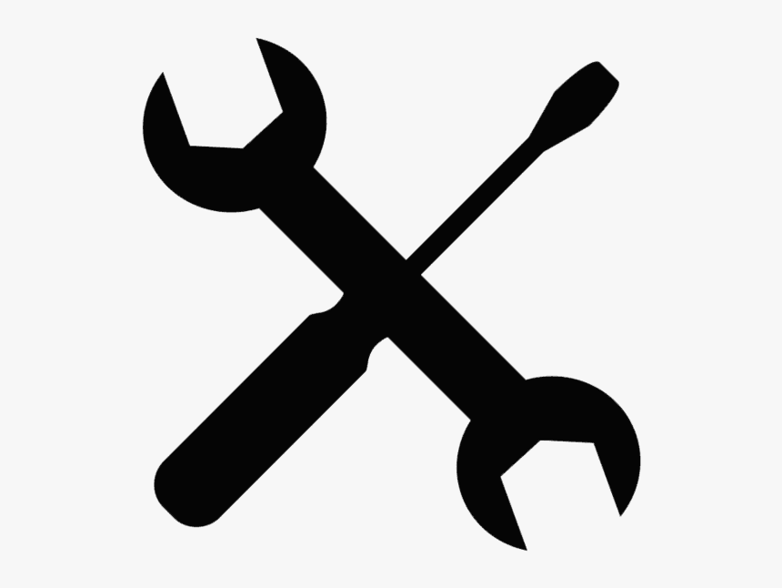 A Wrench And A Screwdriver As Symbols For Car Repair - Auto Mechanic Symbol, HD Png Download, Free Download