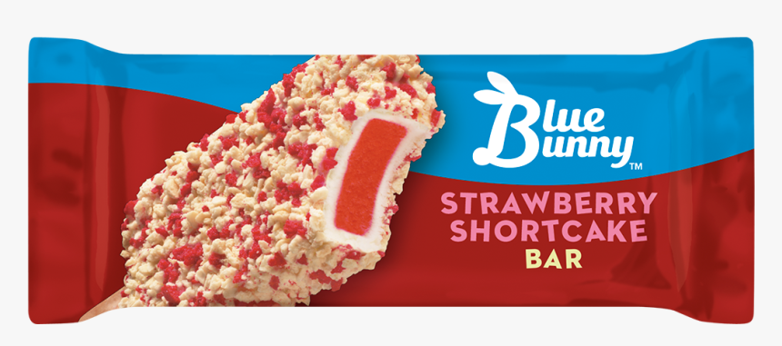 Strawberry Shortcake Bar - Strawberry Shortcake Ice Cream Blue Bunny, HD Png Download, Free Download