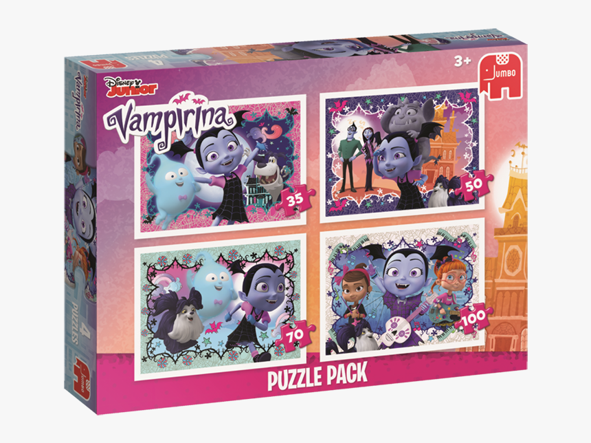 Disney Vampirina 4 In 1 Puzzle Pack, HD Png Download, Free Download