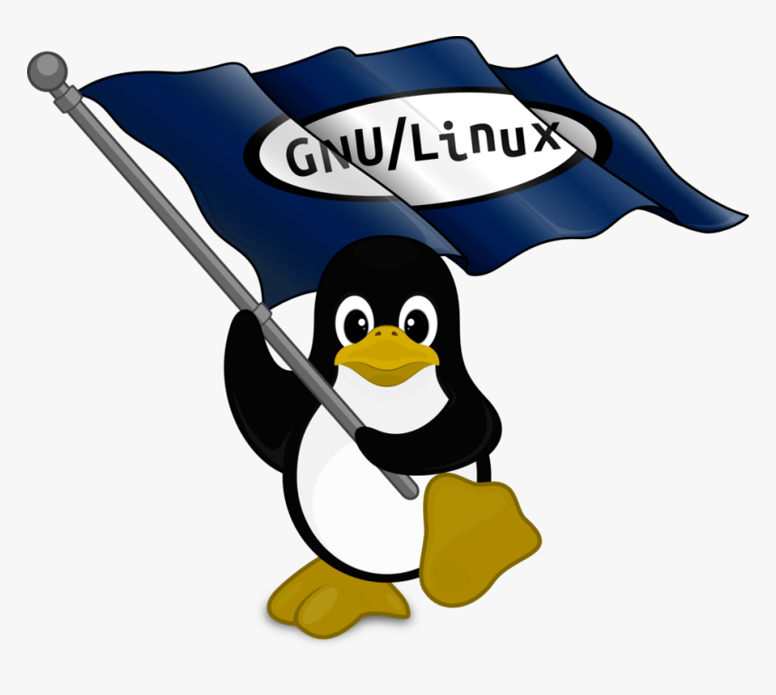 Gnu Linux Logo Penguin Svg - Linux Penguin Png, Transparent Png, Free Download