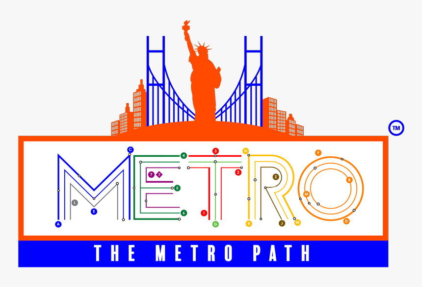 The Metro Path - Statue Of Liberty, HD Png Download, Free Download