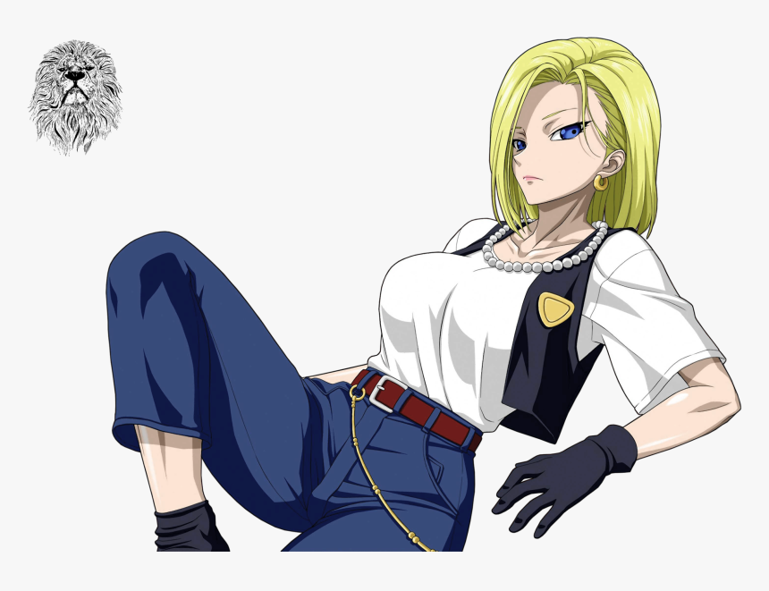 Android 18 , Png Download - Cartoon, Transparent Png, Free Download