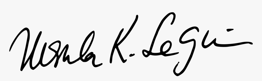 Ursula Png - Ursula K Le Guin Firma, Transparent Png, Free Download