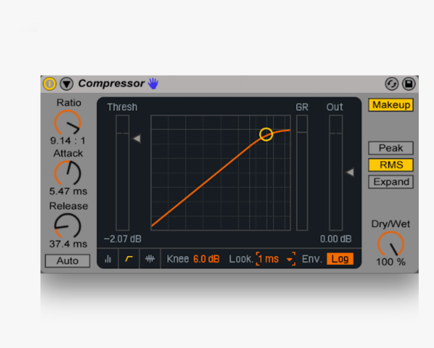 Ableton Stock Compressor Mastering Chains - Electronics, HD Png Download, Free Download