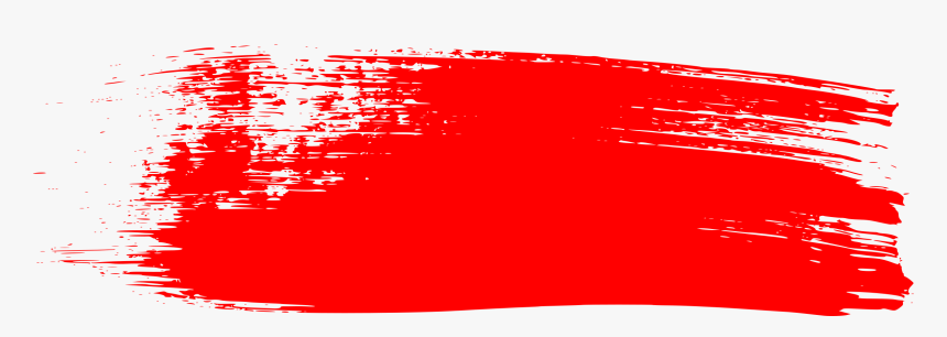 Red - Japanese Brush Stroke Png, Transparent Png - kindpng