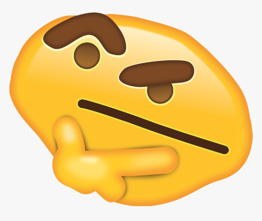 Thonk Emoji, HD Png Download, Free Download