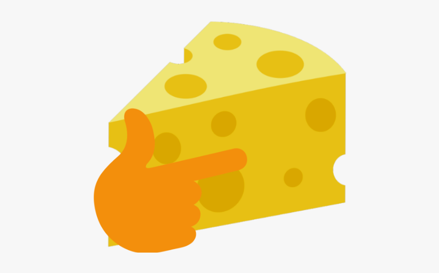 Cheese Emoji Twitter, HD Png Download - kindpng