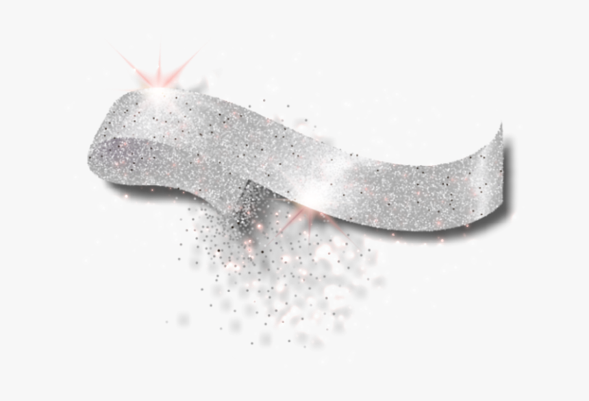 #banner #label #tag #silverglitter #glitter #silver - Manduca Sexta, HD Png Download, Free Download