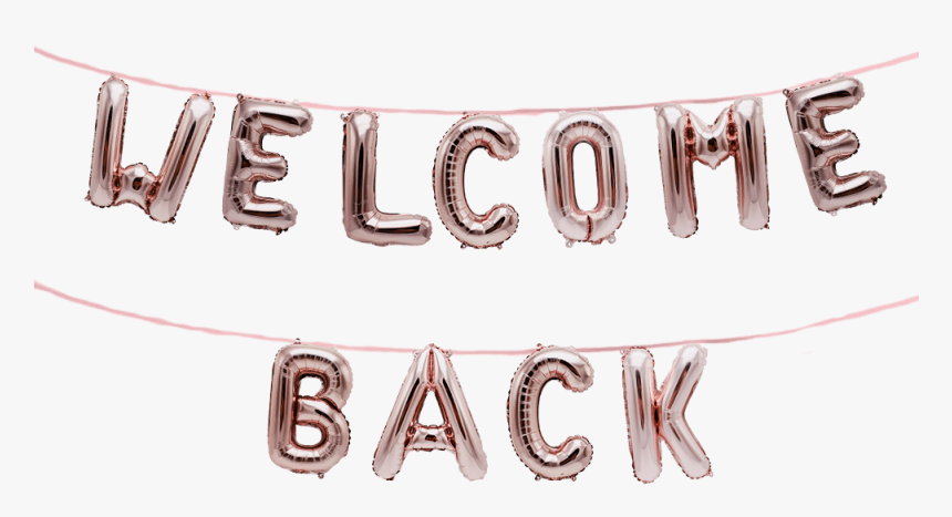 Welcome Back Balloon Banner Homecoming Set Military - Choker, HD Png Download, Free Download