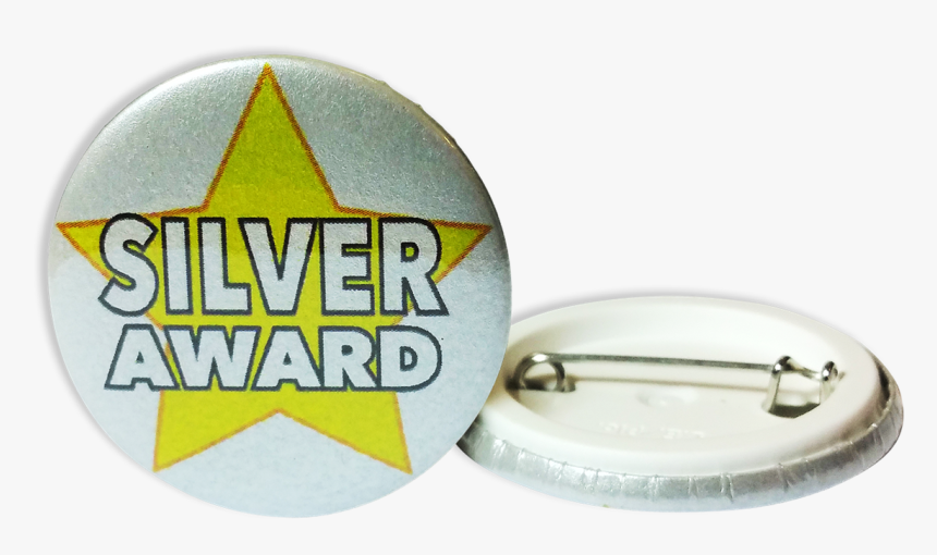 Silver Award Badge Png Banner Library Stock - Badge, Transparent Png, Free Download