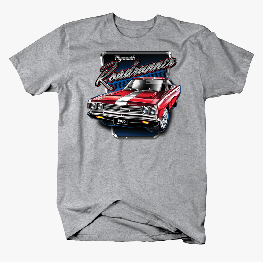 Red 1969 Plymouth Roadrunner White Stripe American - Mik Tyson Quotes Shirt, HD Png Download, Free Download