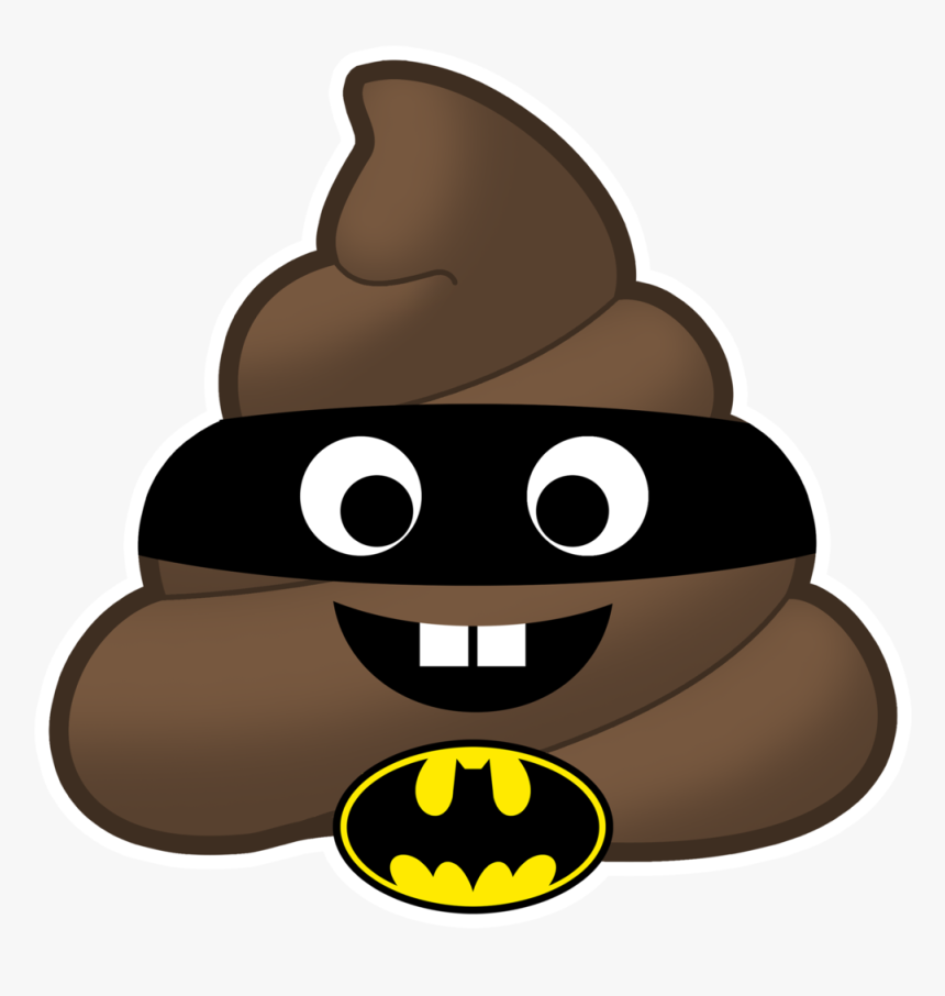 Party Poopers Pop Studios Props - Poop Batman, HD Png Download, Free Download