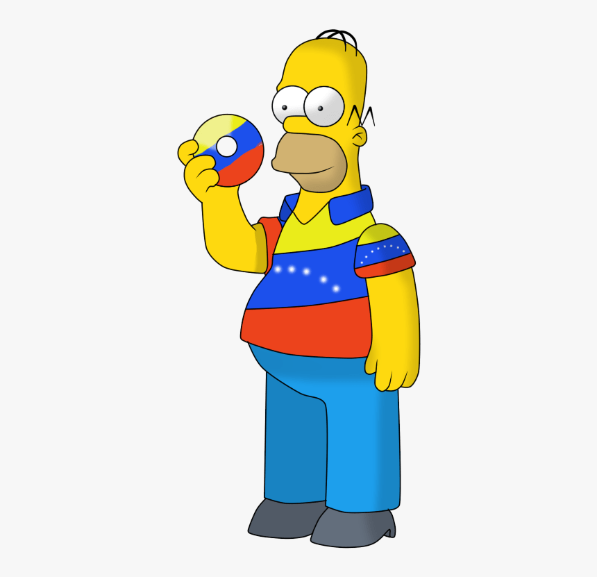 Homero - Los Simpson En Venezuela, HD Png Download, Free Download