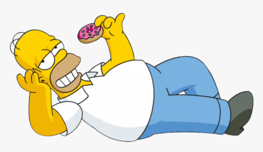 Transparent Homero Png Donut Homer Simpson Png Png Download Kindpng