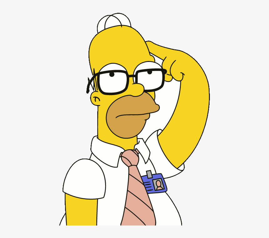 #homer #homero #homerosimpson #homersimpson #science - Homero Pensando Png, Transparent Png, Free Download